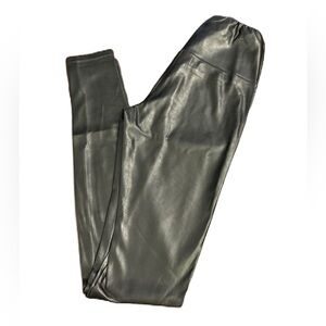 Wilfred Free Black Faux Leather Leggings - Size XS